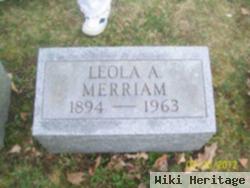 Leola A Merriam