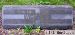 Marie Rowland Whaler