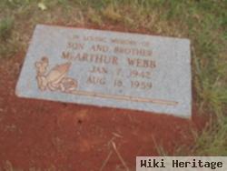 Mcarthur Webb