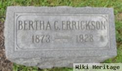 Bertha C. Errickson