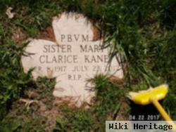 Sr Mary Clarice Kane