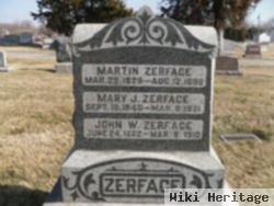 John W Zerface