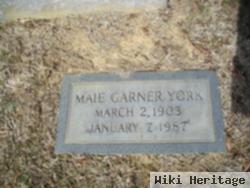 Maie Garner York