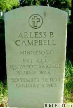 Arless B Campbell