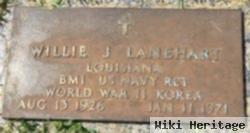 Willie J Lanehart