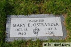 Mary E Ostrander