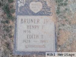 Edith Toni Bruner