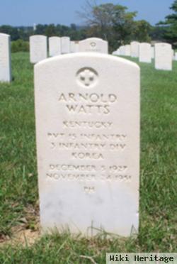 Pvt Arnold Watts