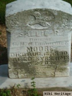 Sallie R Moore