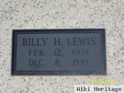 William Harold "billy" Lewis