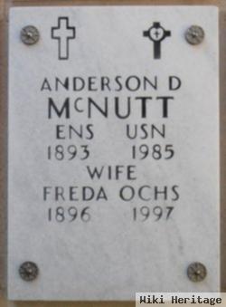 Anderson D Mcnutt