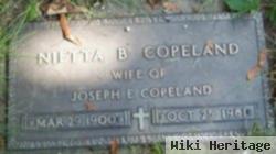 Nietta B. Copeland