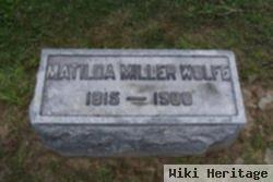 Matilda Miller Wolfe