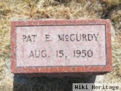 Pat E Mccurdy