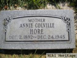 Annie Colville Hore