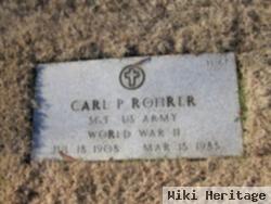 Carl P. Rohrer