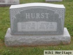 Esther M Weaver Hurst