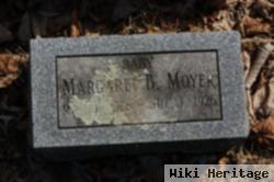 Margaret B. "baby" Moyer