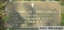 William Dinsmore "bill" Higgason