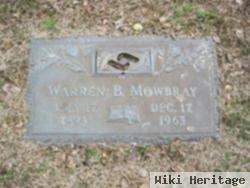 Warren B Mowbray