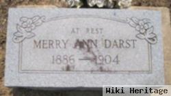 Merry Ann Darst