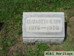 Elizabeth Kelley Chambers Orr