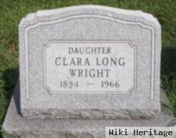 Clara M Long Wright