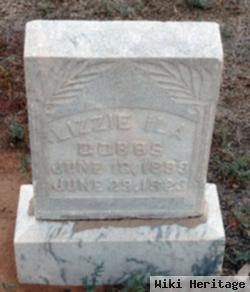 Elizabeth Ila "lizzie" West Dobbs