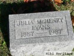 Julia Mchenry Evans