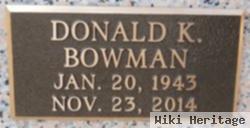 Donald Kenneth Bowman