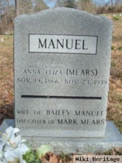 Anna Eliza Mears Manuel