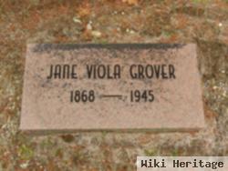 Jane Viola "jennie" Stevenson Grover