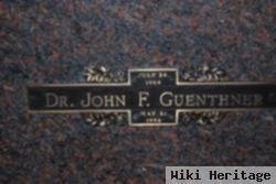 Dr John F Guenthner