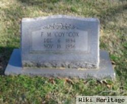 F M "coy" Cox