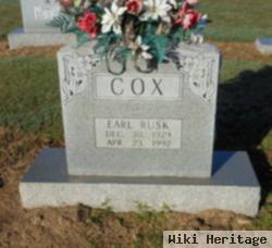 Earl Rusk Cox