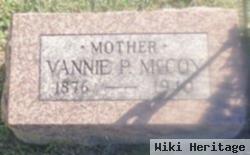 Evangeline Pearl "vannie" Hickman Mccoy