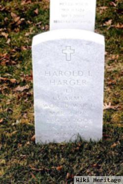 Harold Lenley Harger