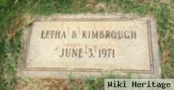 Letha B. Kimbrough