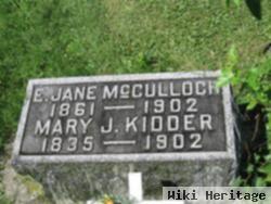 Emily Jane Kidder Mcculloch