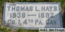 Thomas L "luper" Hays