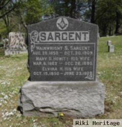 Elvira H. Sargent Sargent