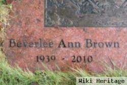 Beverlee Ann Brown