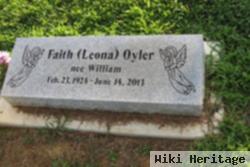 Faith "leona" William Oyler