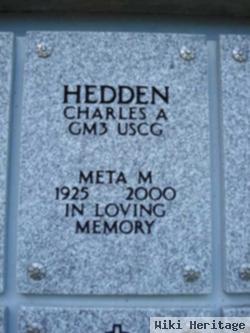 Meta M Hedden