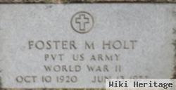 Pvt Foster Maxine Holt