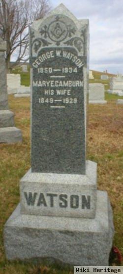 Mary E Camburn Watson