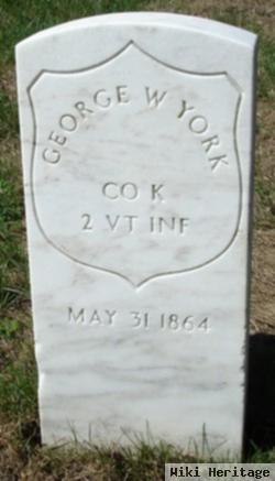 Pvt George York