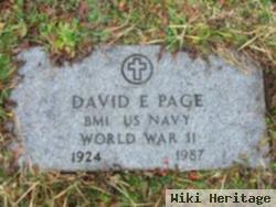 David E Page