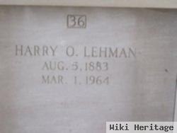 Harry O. Lehman