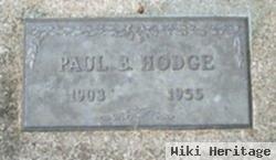 Paul Burleson Hodge